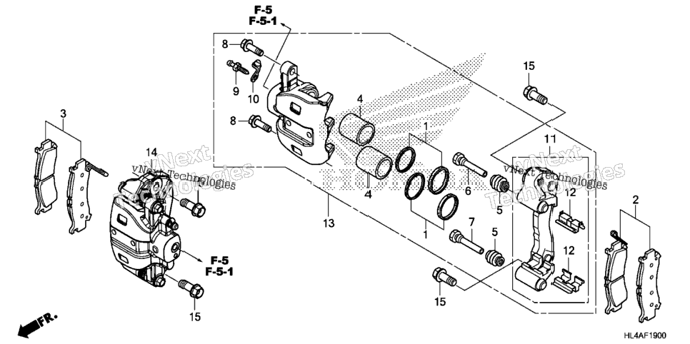 Front Brake Caliper