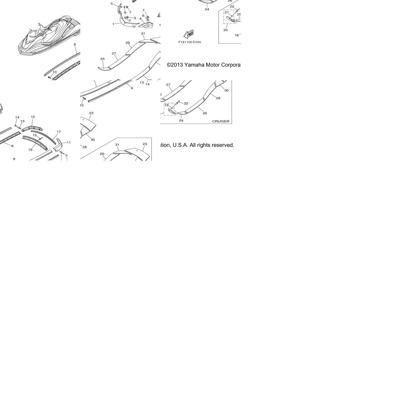 Gunwale Mat