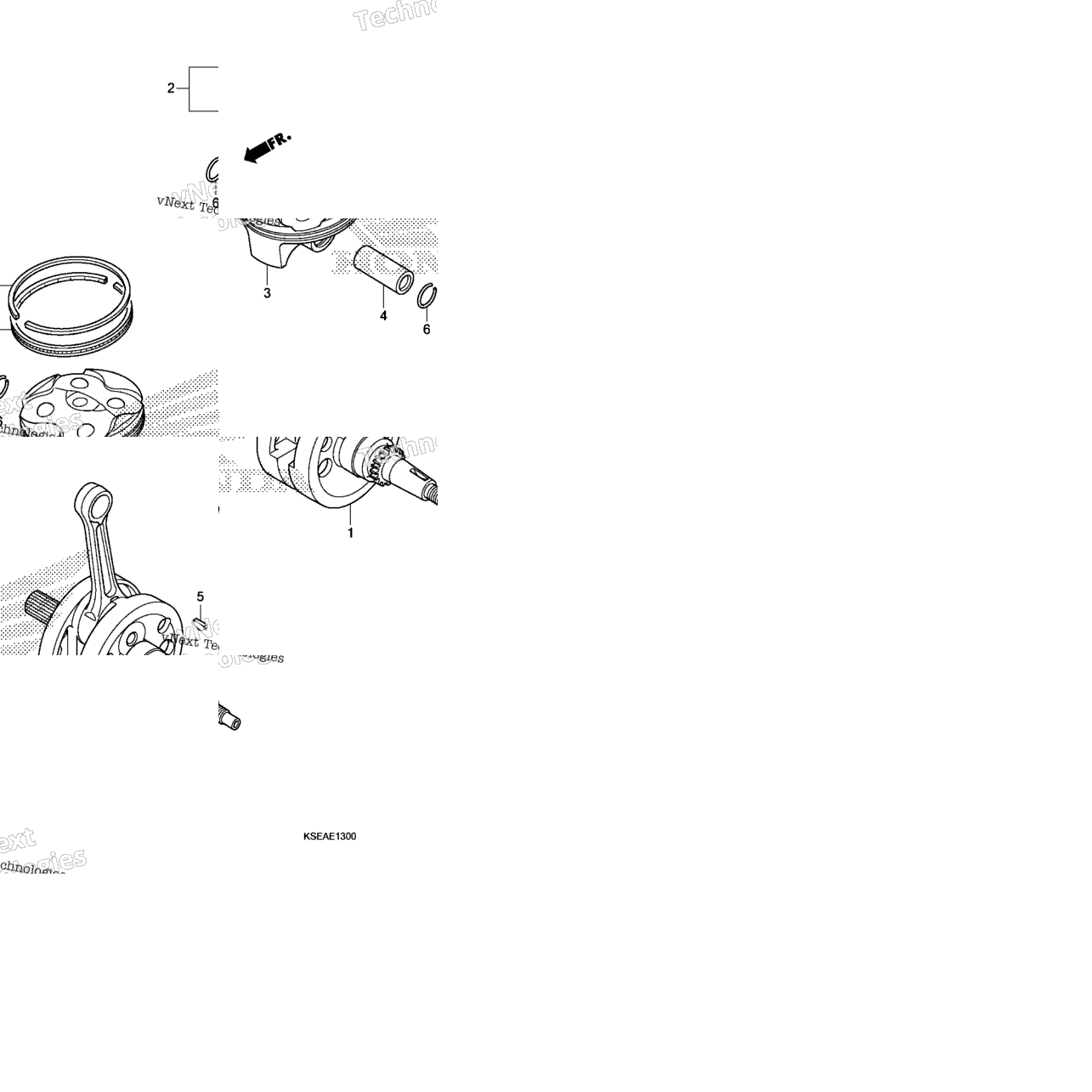 Crankshaft + Piston