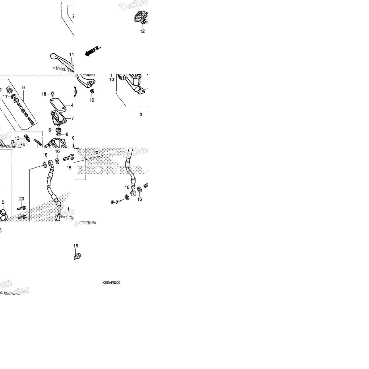 Front Brake Master Cylinder