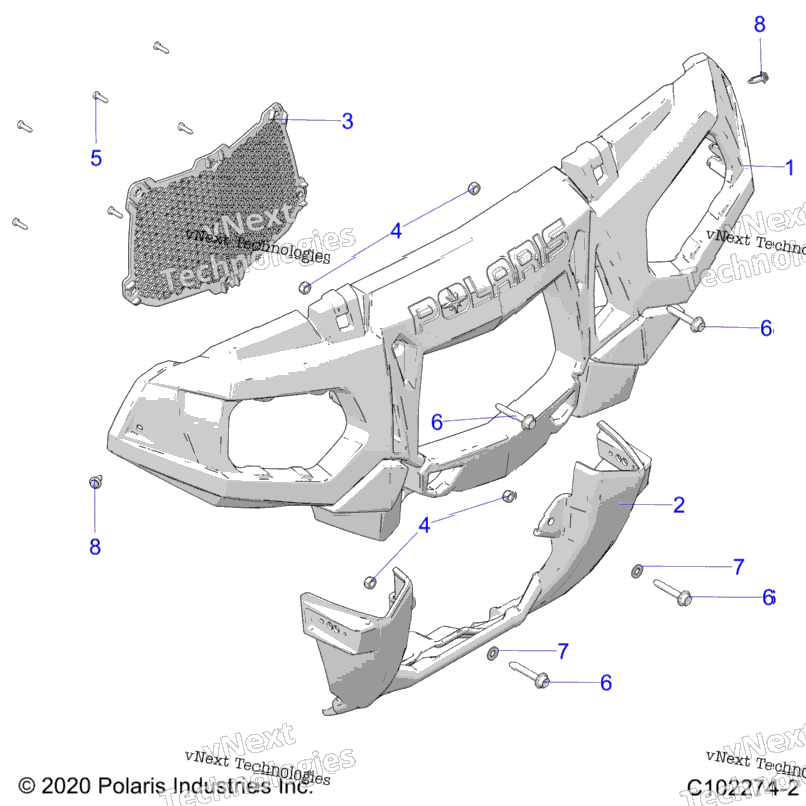 Body, Front Bumper & Mounting