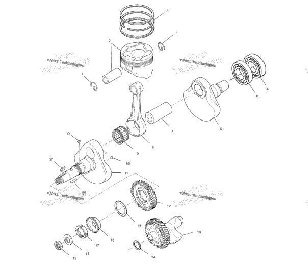 Crankshaft & Piston /Ab
