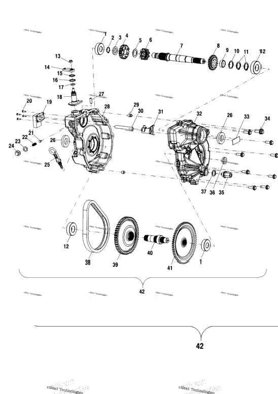 Gearcase /Ab