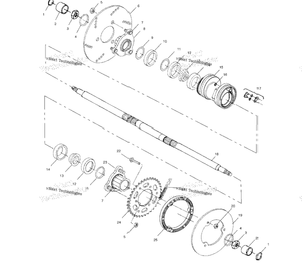 Rear Housing /Ab