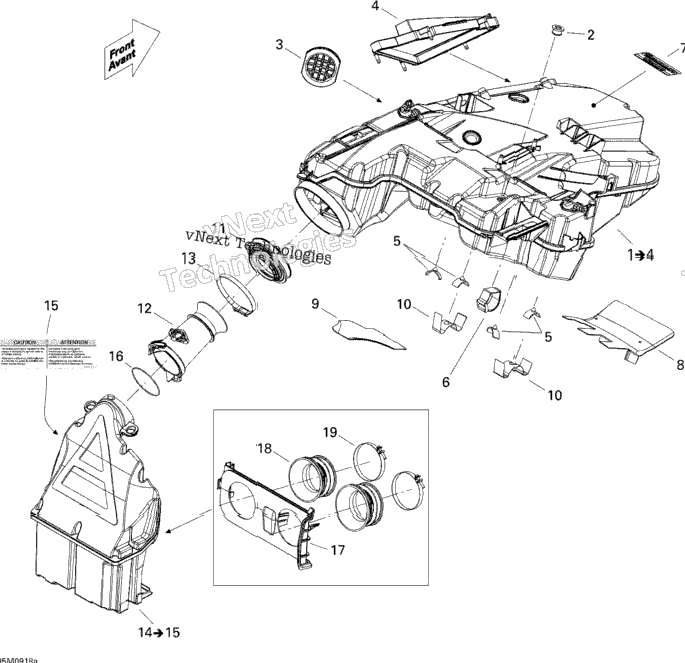 Air Intake System 600 Ho