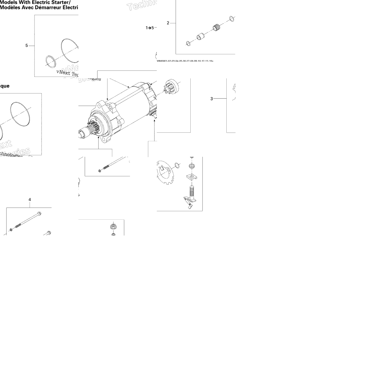 Electric Starter 600 Ho