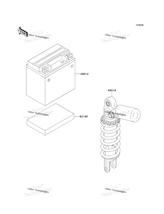 Optional Parts (Zx-7Rr Battery)