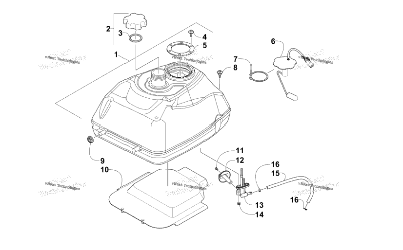 Gas Tank Assembly