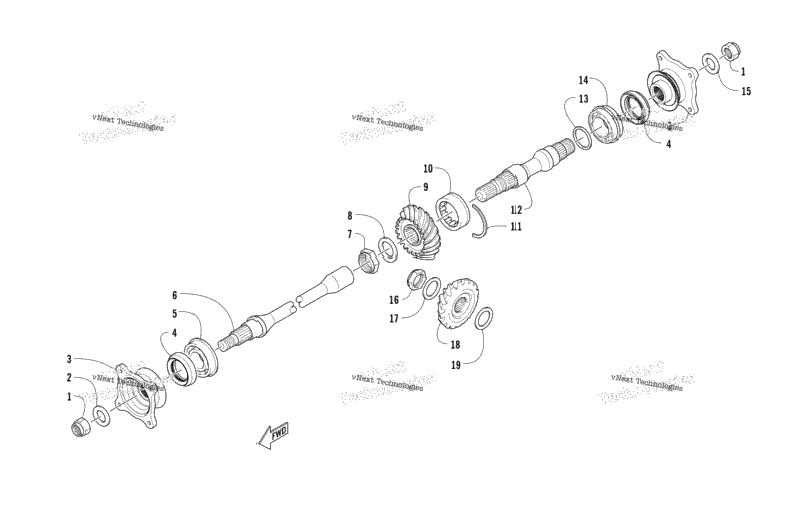 Secondary Drive Assembly