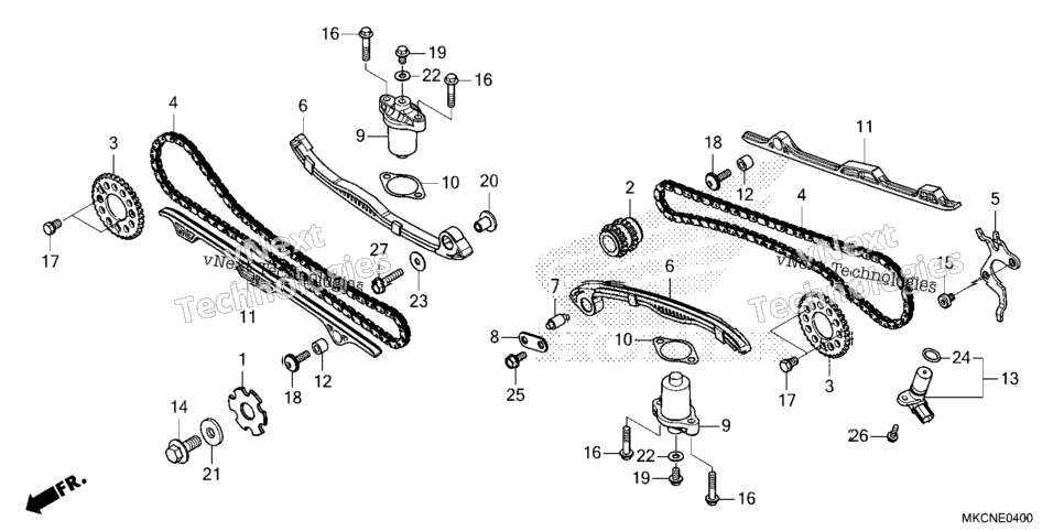 Cam Chain@Tensioner