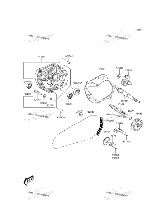 Gear Change Drum/Shift Fork(S)