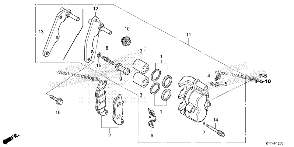 Front Brake Caliper