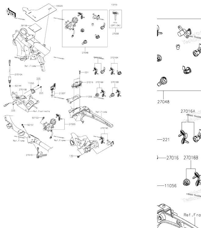 Ignition Switch/Locks/Reflectors