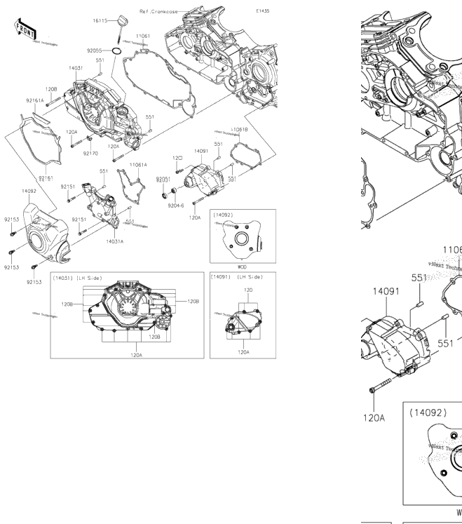 Left Engine Cover(S)