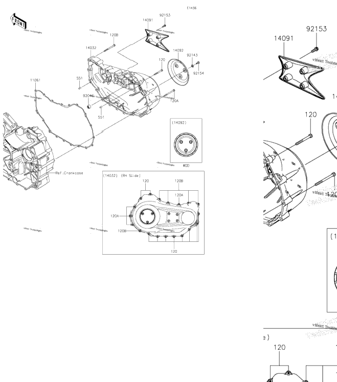 Right Engine Cover(S)