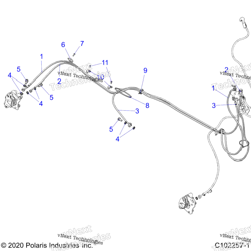 Brakes, Brake Lines, Rear