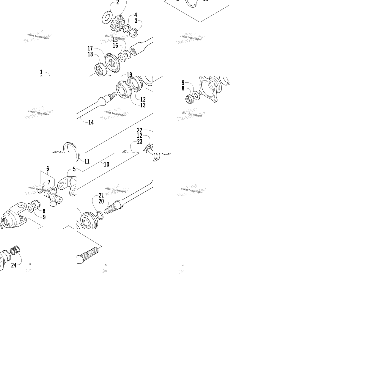 Secondary Drive Assembly