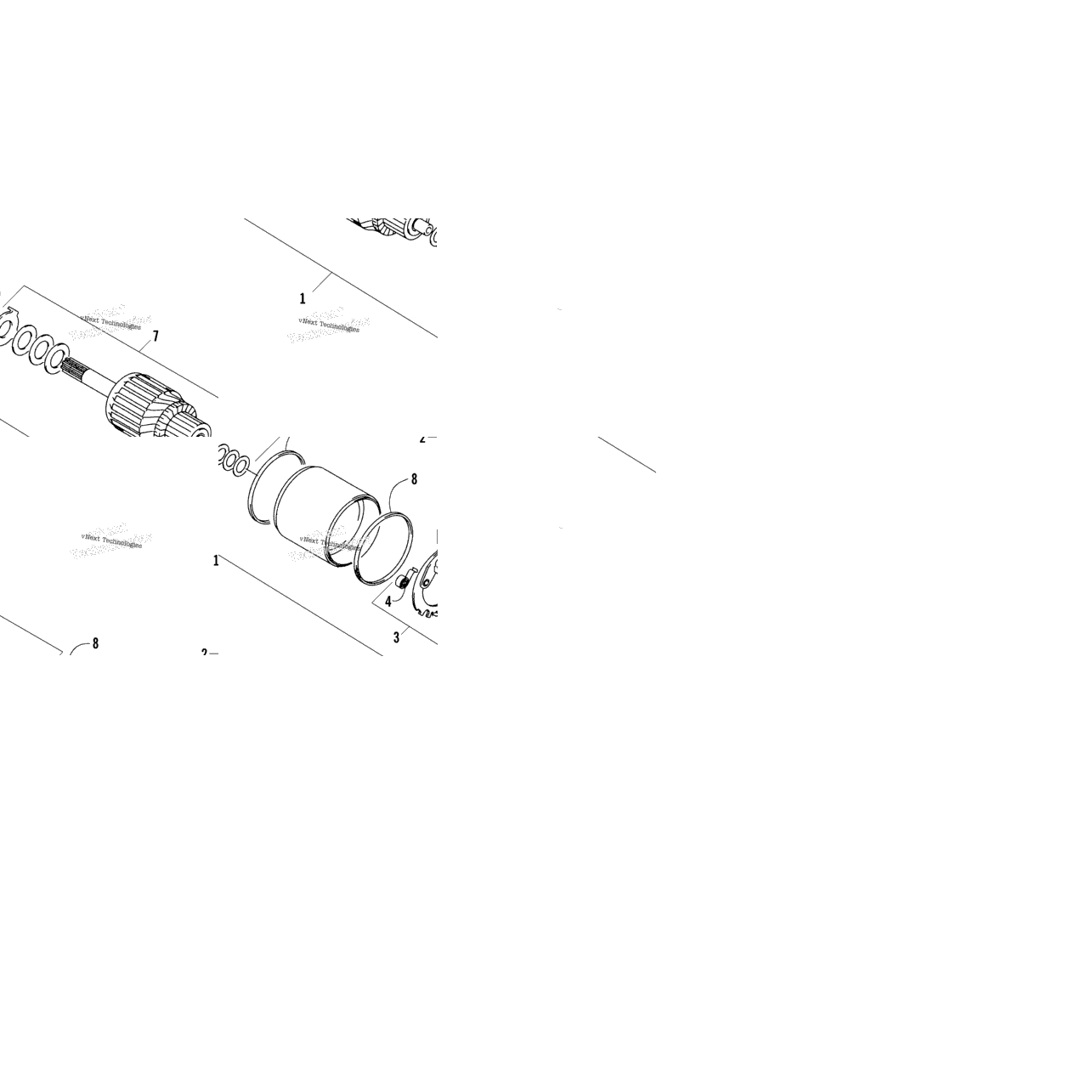 Starter Motor Assembly