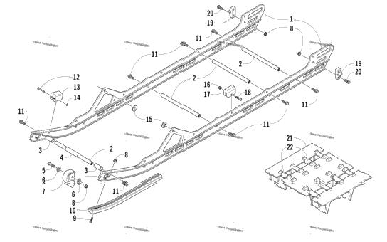 Slide Rails And Track Assembly