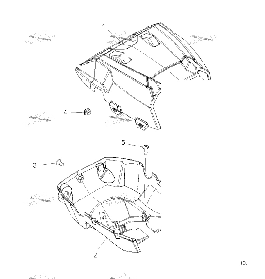 Body, Headlight Pod