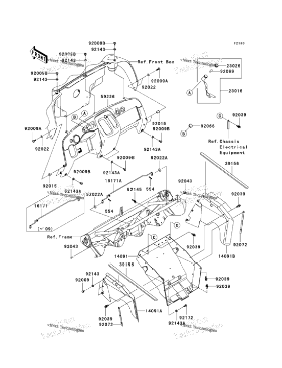 Frame Fittings (Front)