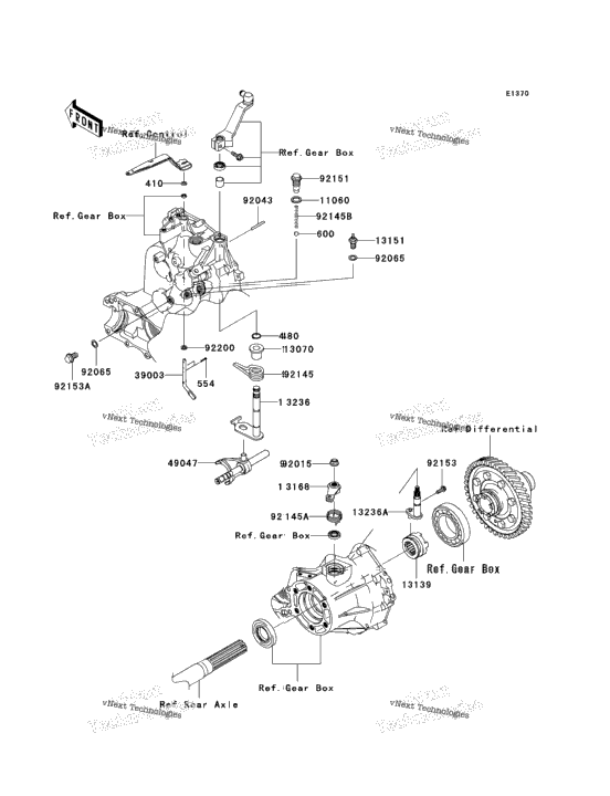 Gear Change Mechanism