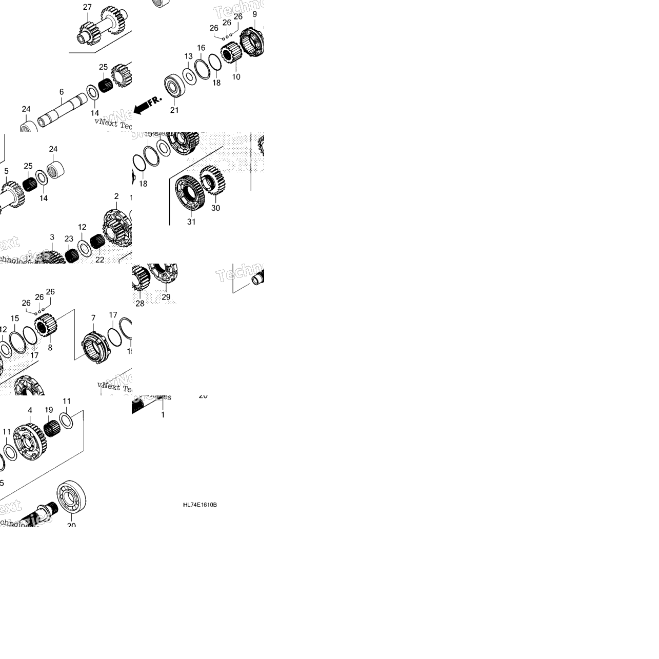 Final Drive Shaft