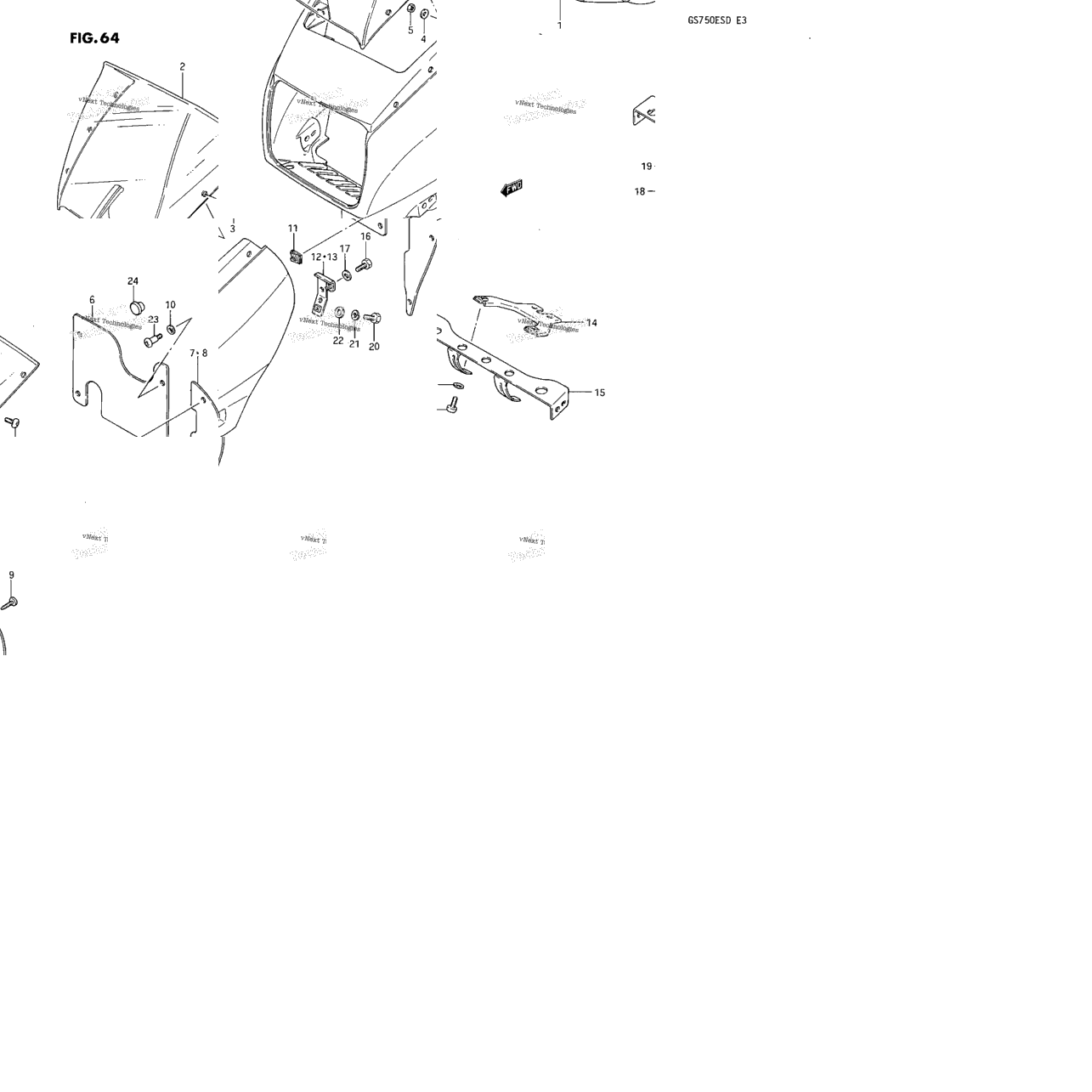 Cowling (Gs750ed)