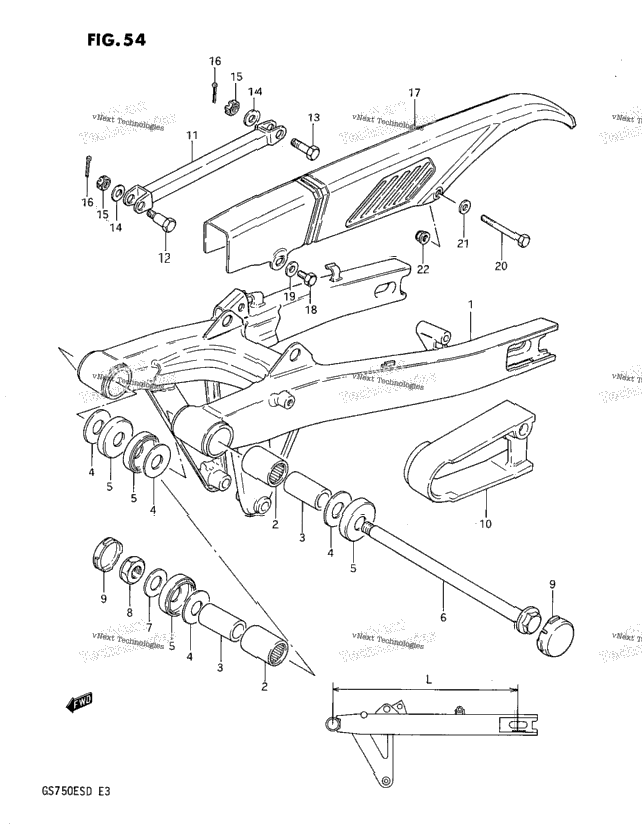 Rear Swinging Arm