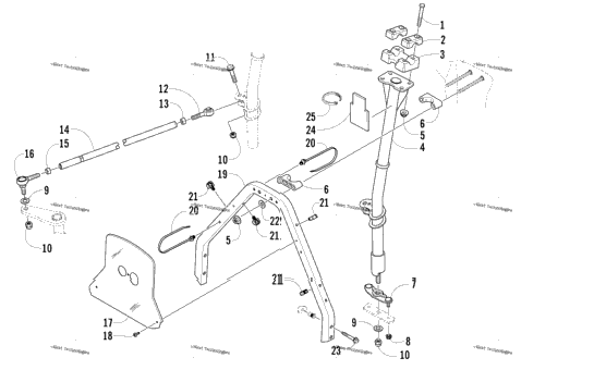Steering Post Assembly