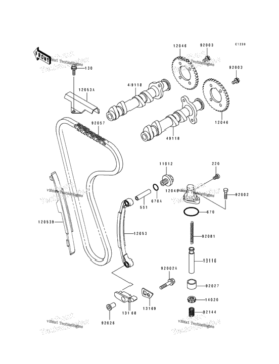 Camshaft(S)/Tensioner