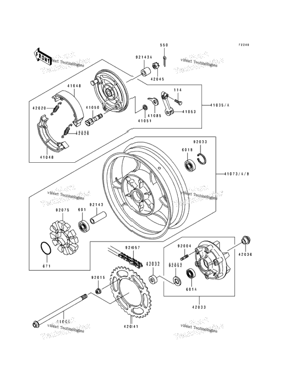 Rear Wheel/Chain