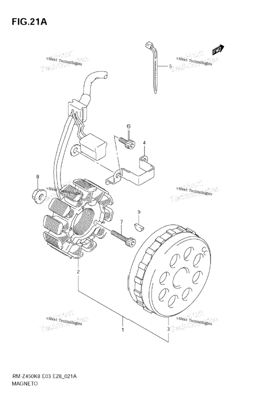 Magneto (Rm-Z450 L0/L1)