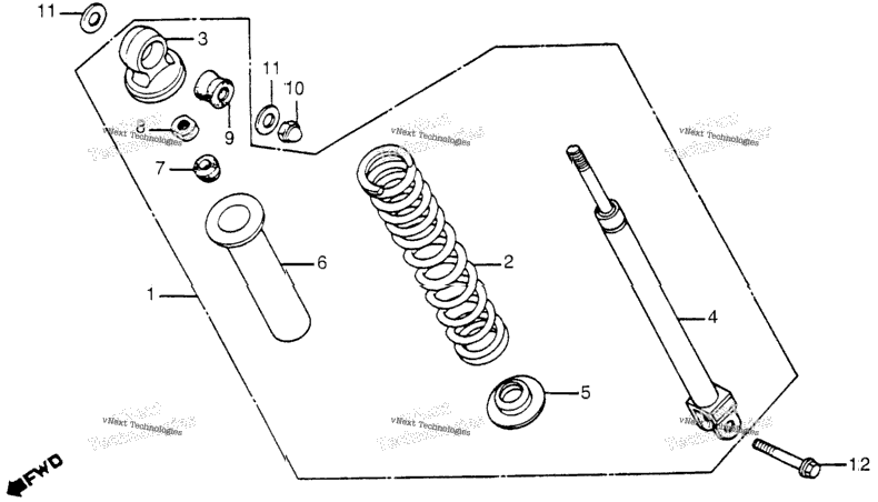 Rear Shock Absorber