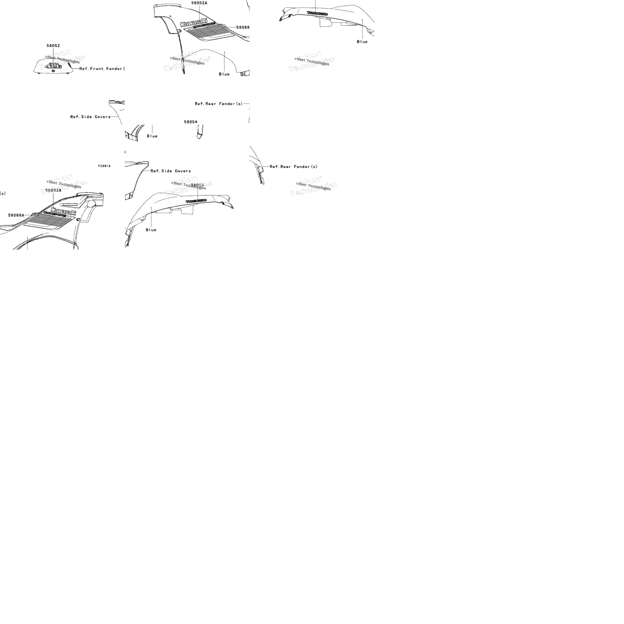 Decals (Blue)(H8f)