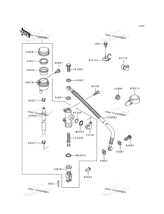 Rear Master Cylinder