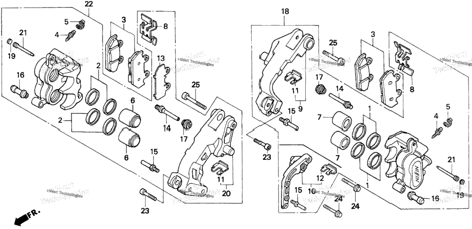 Front Brake Caliper