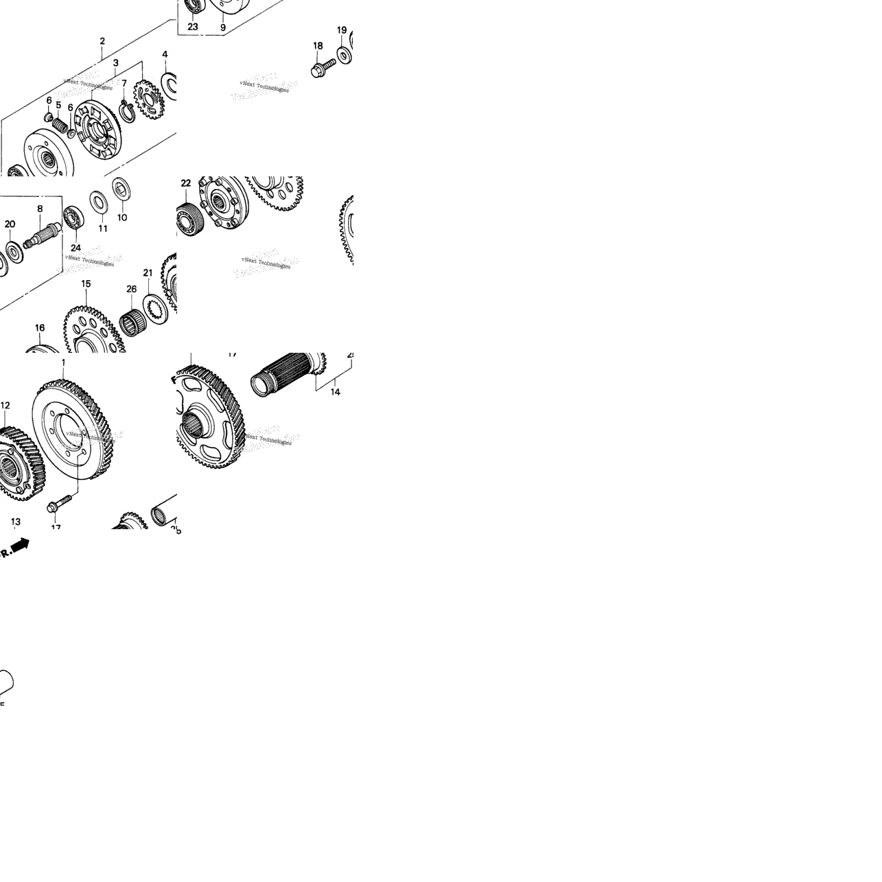 Primary Drive Gear