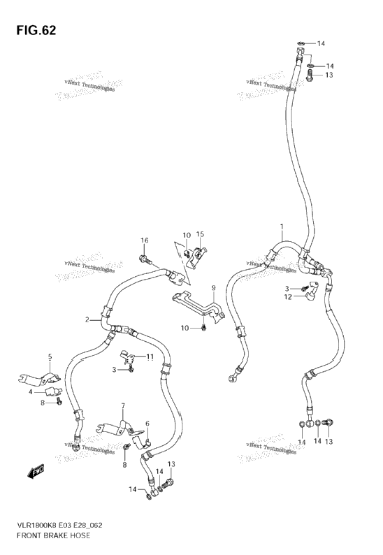Front Brake Hose