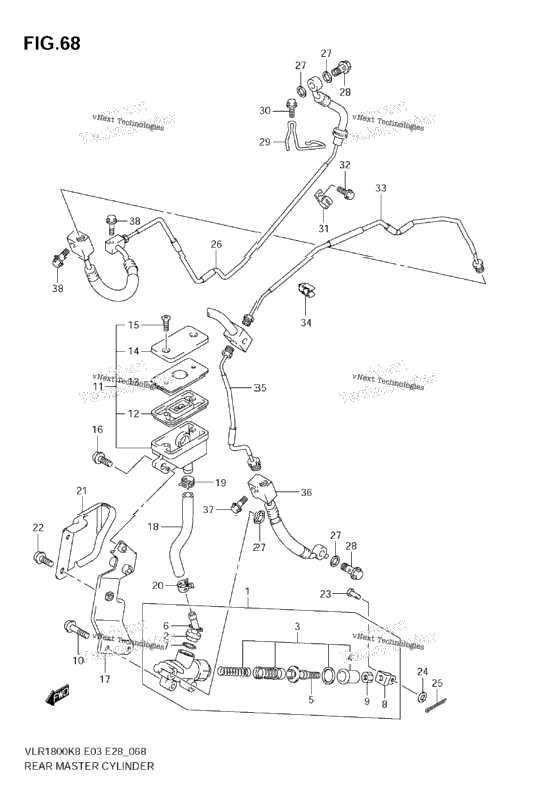 Rear Master Cylinder