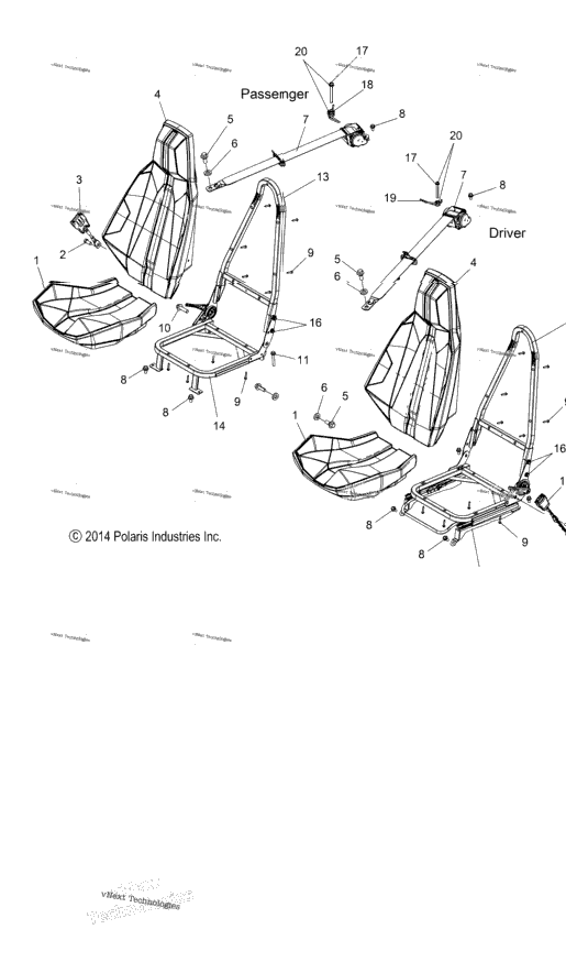 Body, Seat & Seat Belt Mounting All Options