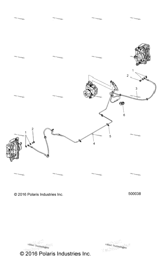Brakes, Front Brake Line All Options