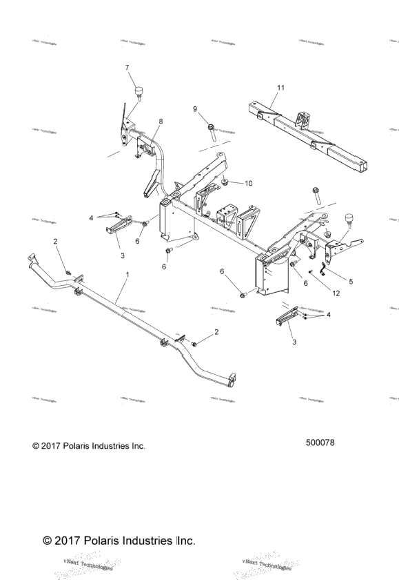 Chassis, Front Frame Asm. All Options