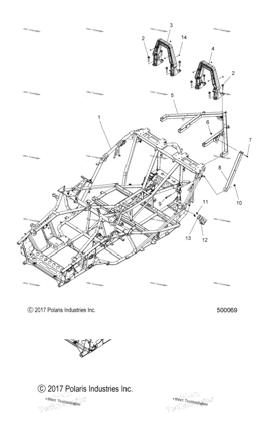 Chassis, Main, & Rear Asm. All Options