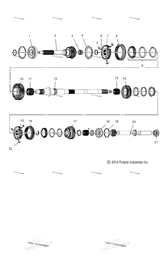 Drive Train, Transmission, Input And Main Shaft All Options