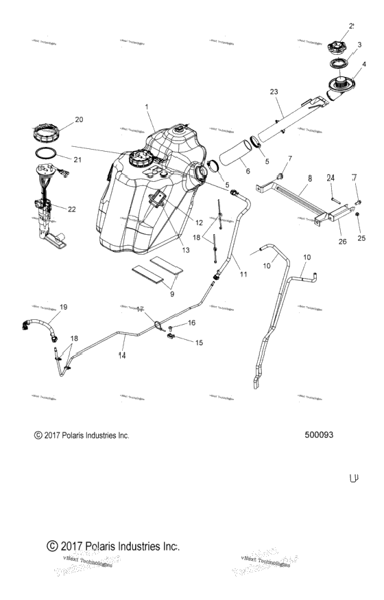 Fuel System, Fuel Tank Asm. All Options