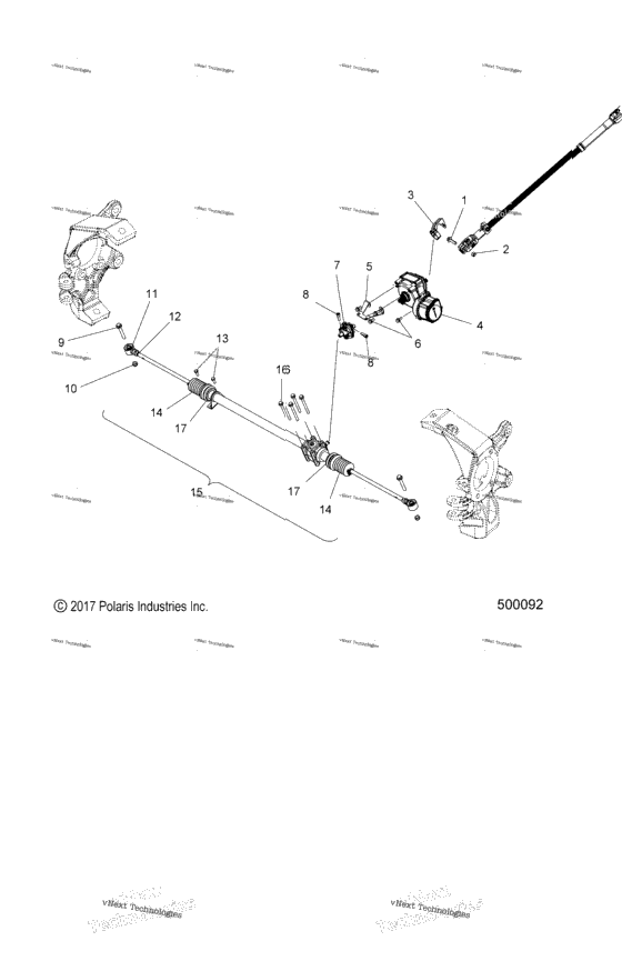 Steering, Steering Asm., Lower All Options