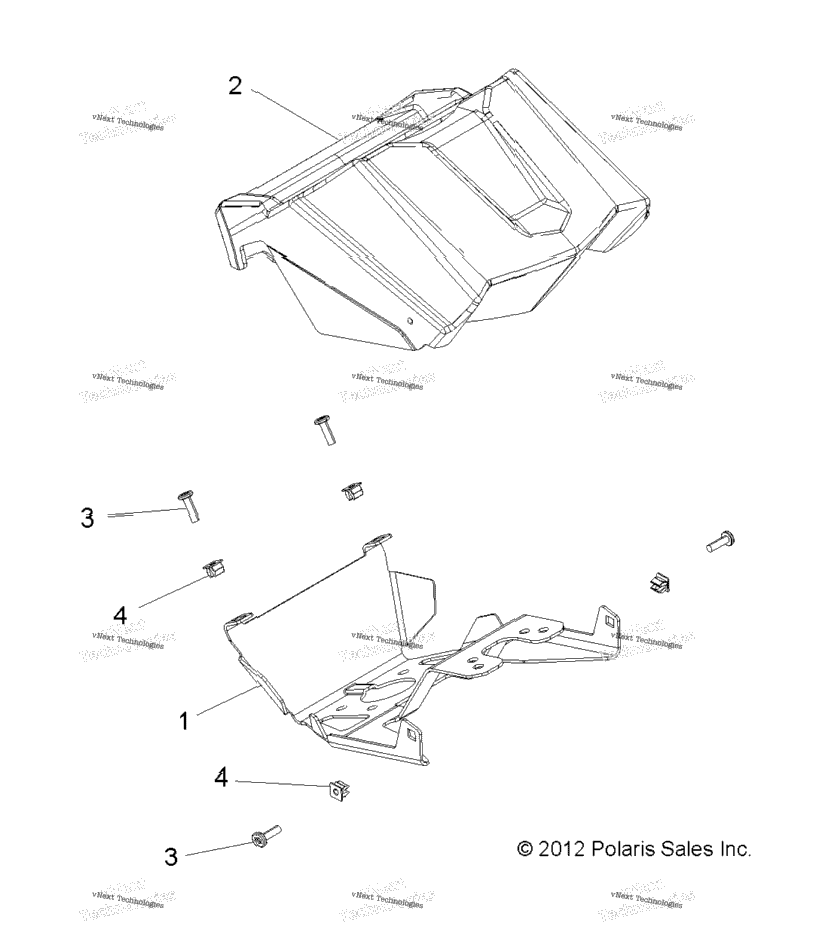 Body, Gauge Pod