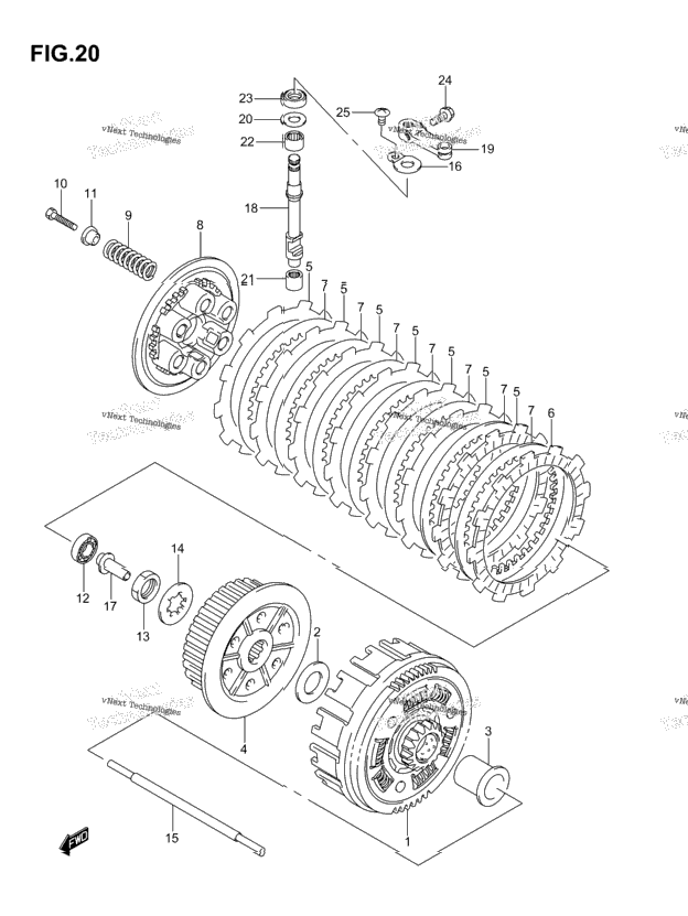 Clutch (Model K3/K4)