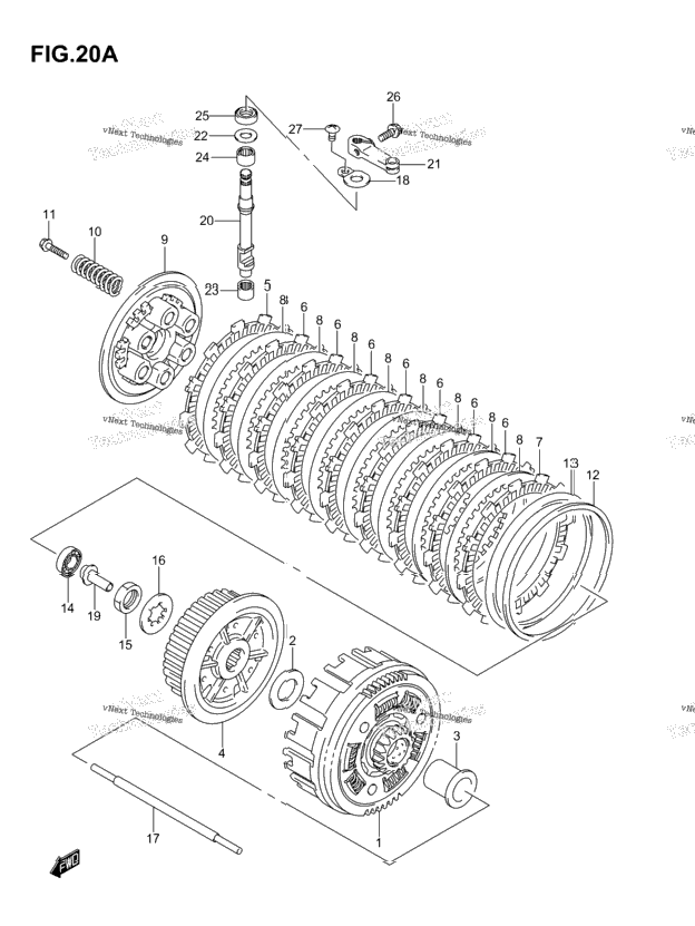 Clutch (Model K5/K6/K7)